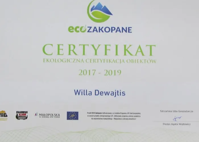 Nocleg ze śniadaniem Willa Dewajtis 2*